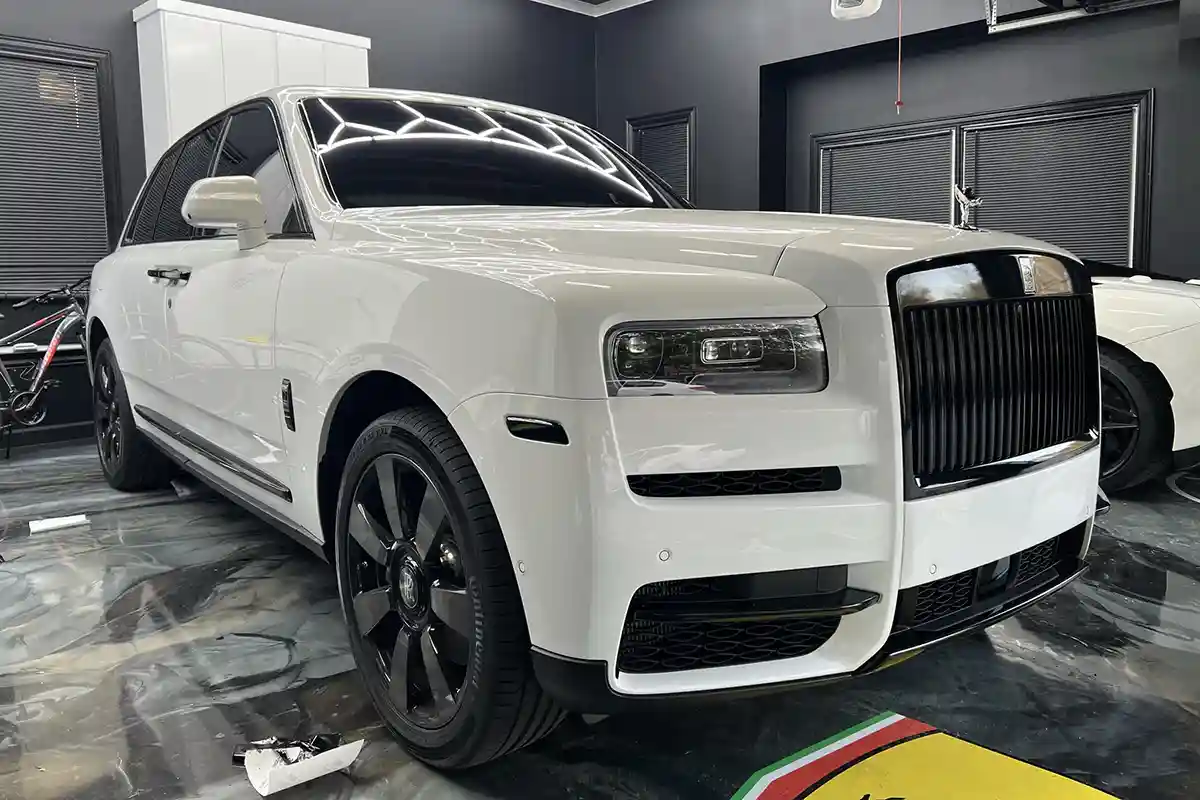 white car paint protection in Johns Creek