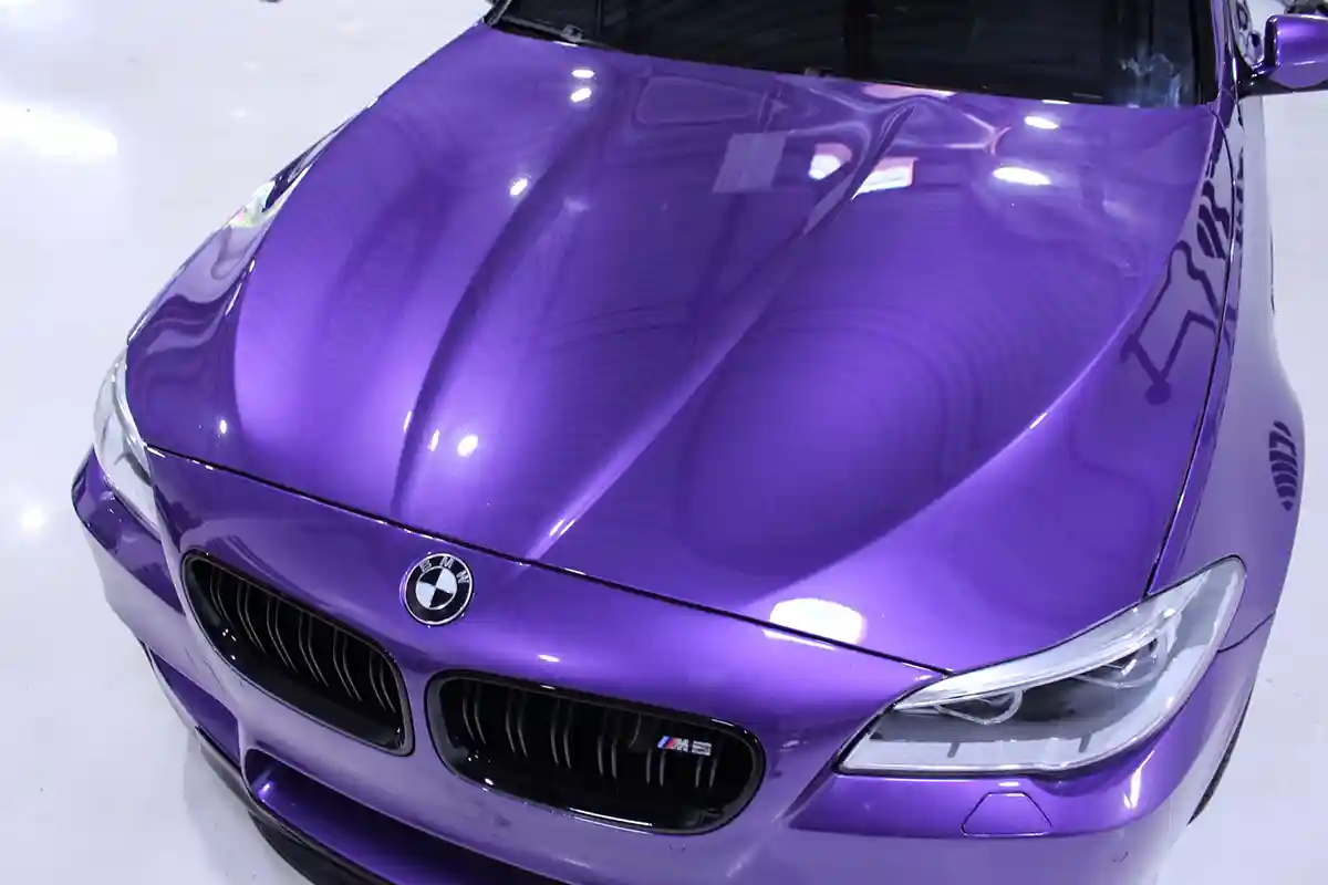 purple car paint protection film in Duluth