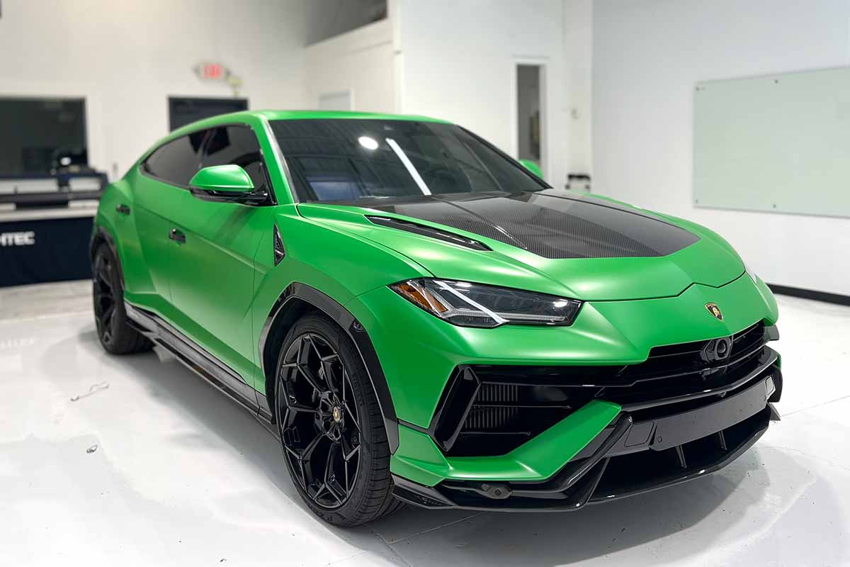 Green automotive ceramic coating in Johns Creek